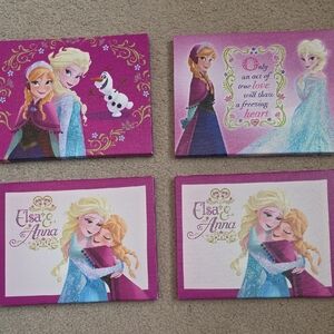Frozen Canvas Wall Art Set